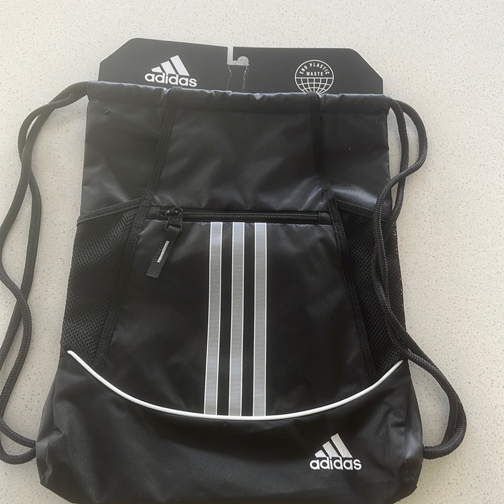 NWT Adidas Drawstring Bag